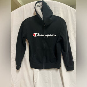 Champion Full Zip-Up Hoodie-Youth Sized 10/12
